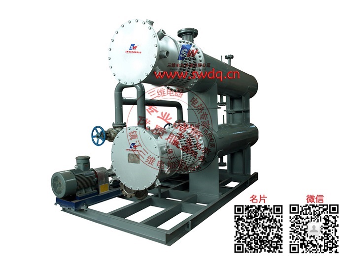 产品名称：电导热油炉
产品型号：SWDL-a-b/a为介质,b为功率大小
产品规格：0KW～10000KW/非标定制